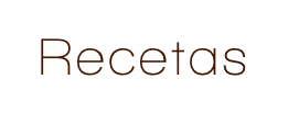 Recetas